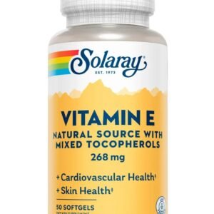Solaray Vitamin E Mixed Tocopherols 268mg