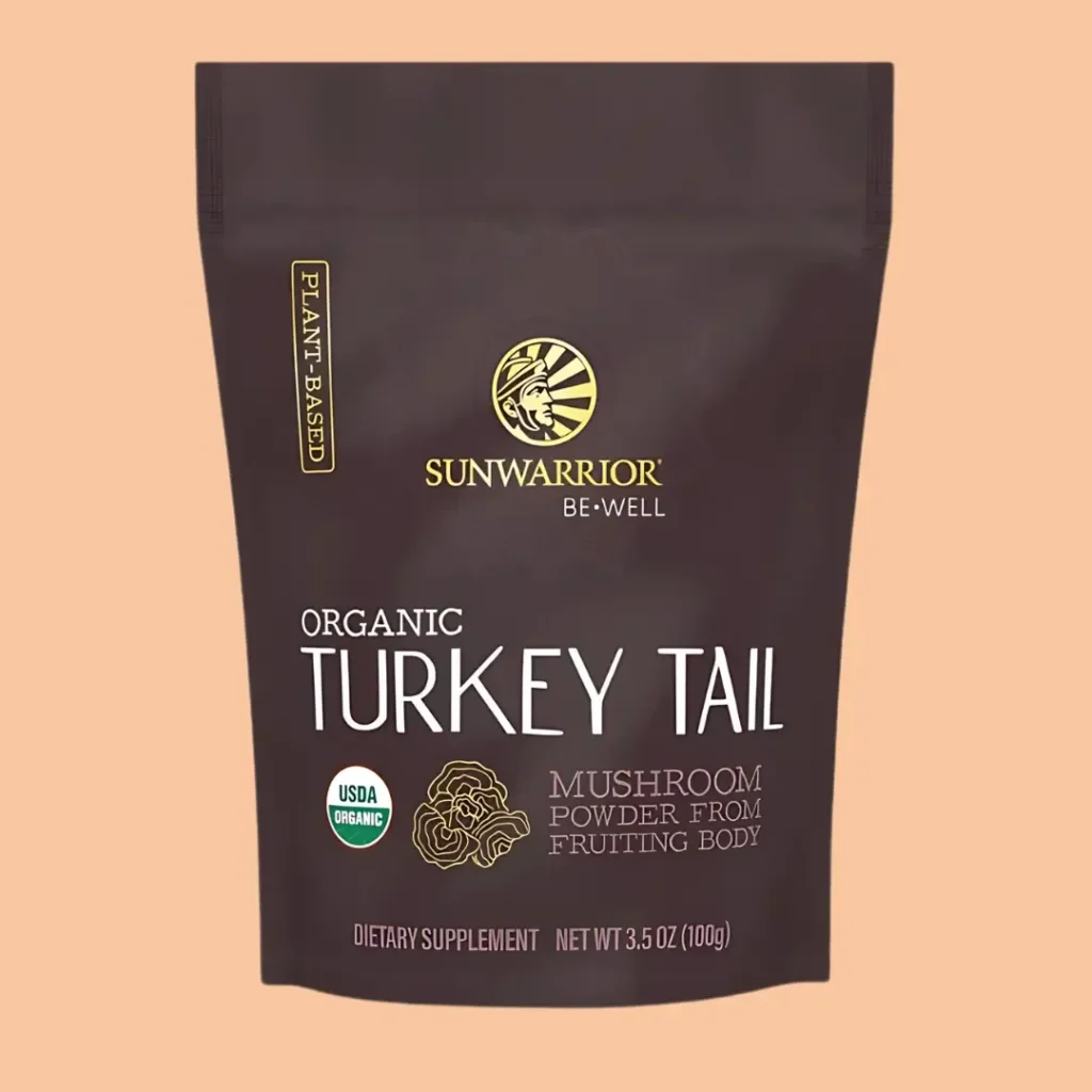 Sunwarrior Be Well Organic Turkey Tail Mushroom Powder
