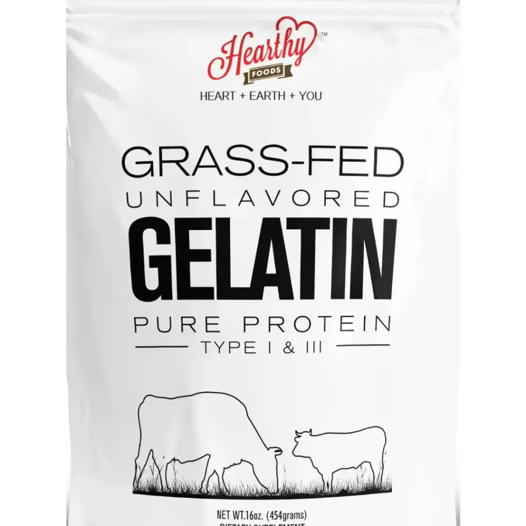 Hearty Foods Gelatin Powder Unflavored