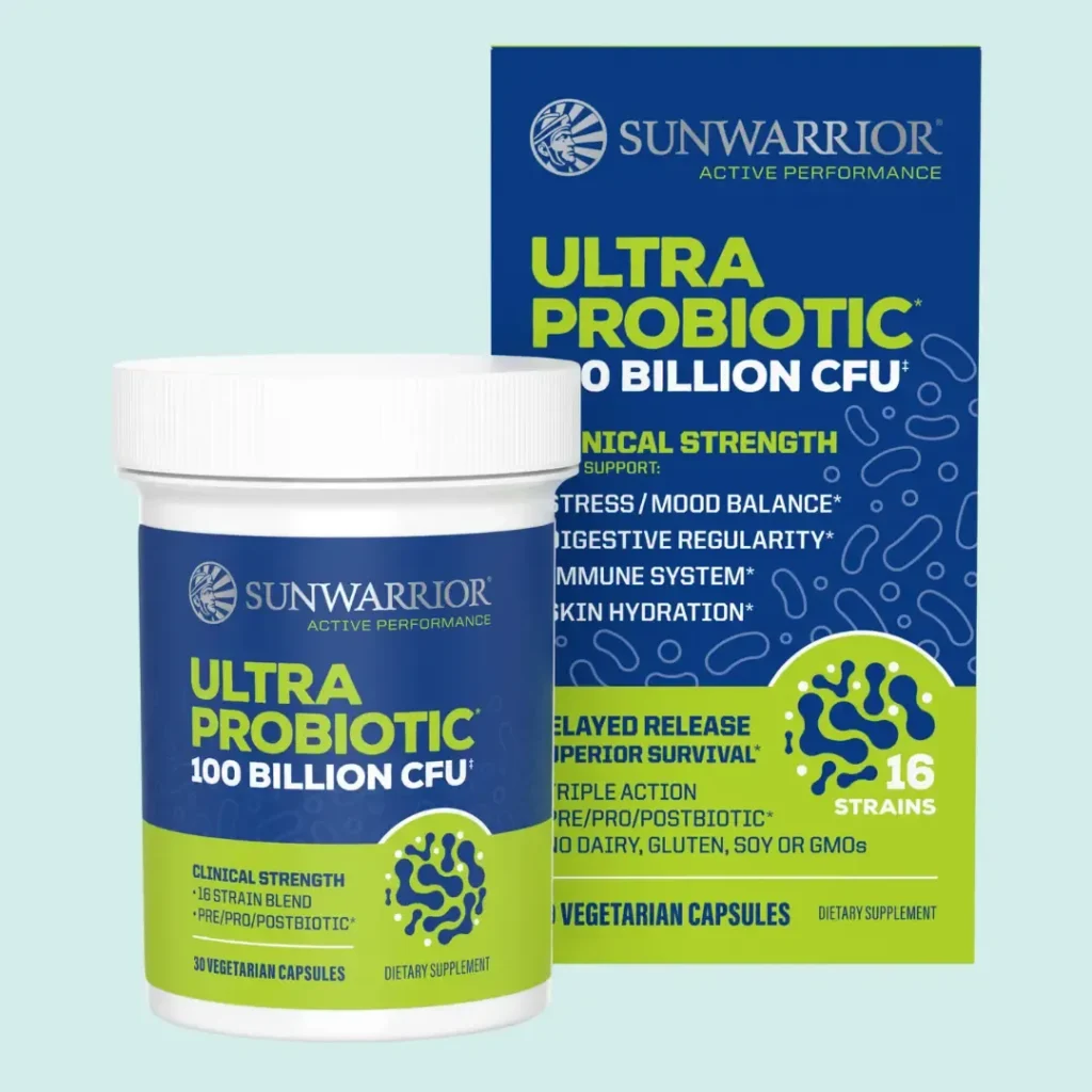 Sunwarrior Active Ultra Probiotics 100 Billion CFU