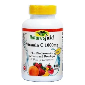 Nature’s Field Vitamin C 1000mg 100 Tablets