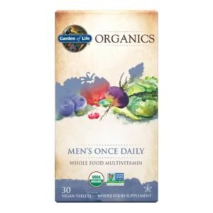 Garden of Life Organics Mens Once Daily Tablets