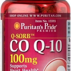 Puritan’s Pride CoQ10 100mg 60 Softgel