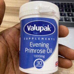 Valupak Evening Primrose 1000mg 30 Softgel