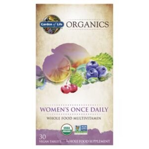 Garden of Life Organics Women’s Once Daily Tablets