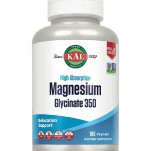 Kal Magnesium Glycinate 350 Vegcaps