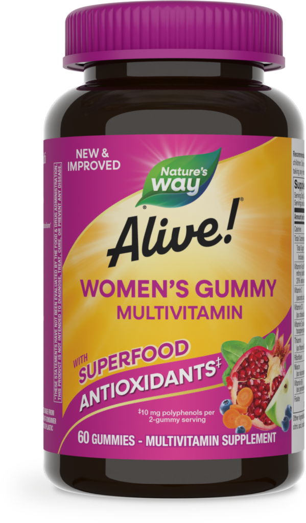 Nature’s Way Alive! Women’s Gummy Multivitamin 60 Gummies