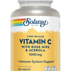 Solaray Vitamin C with Rose Hips & Acerola 1000mg