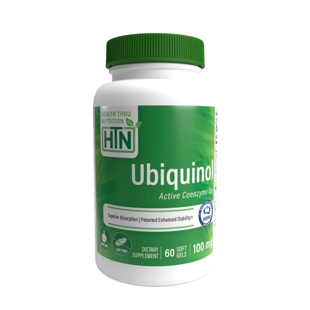 Health Thru Nutrition Ubiquinol 100mg 60 Softgel Health Thru Nutrition Ubiquinol 100mg 60 Softgel