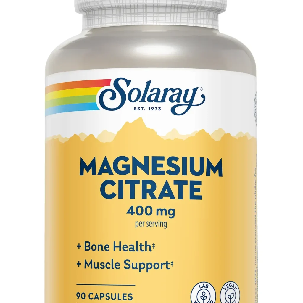 Solaray Magnesium Citrate 400mg