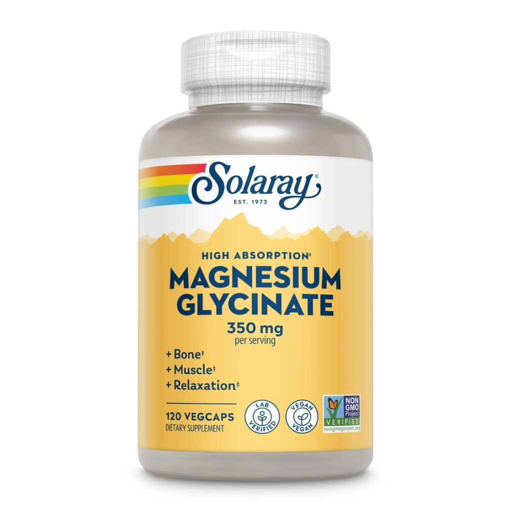 Solaray Magnesium Glycinate 350mg