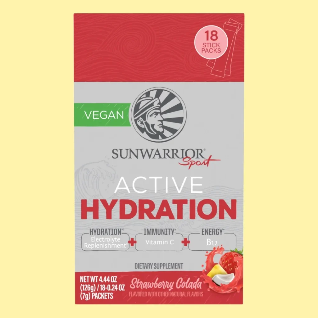 Sunwarrior Strawberry Colada Active Hydration
