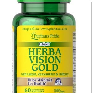 Puritan’s Pride Herbal Vision Gold 60 Softgel