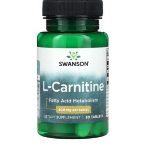 Swanson L-Carnitine 500mg 30 Tablets