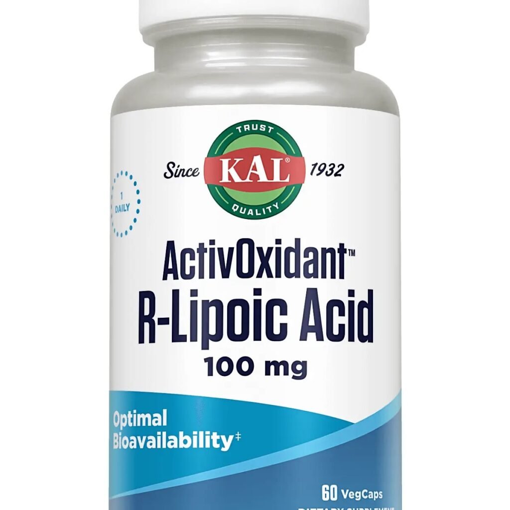 Kal R-Lipoic Acid Activoxidant Vegcaps 100 Mg