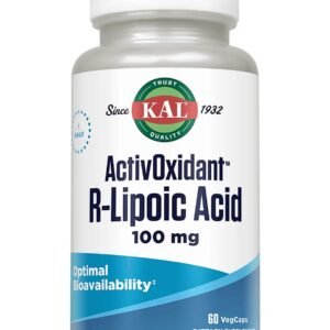 Kal R-Lipoic Acid Activoxidant Vegcaps 100 Mg
