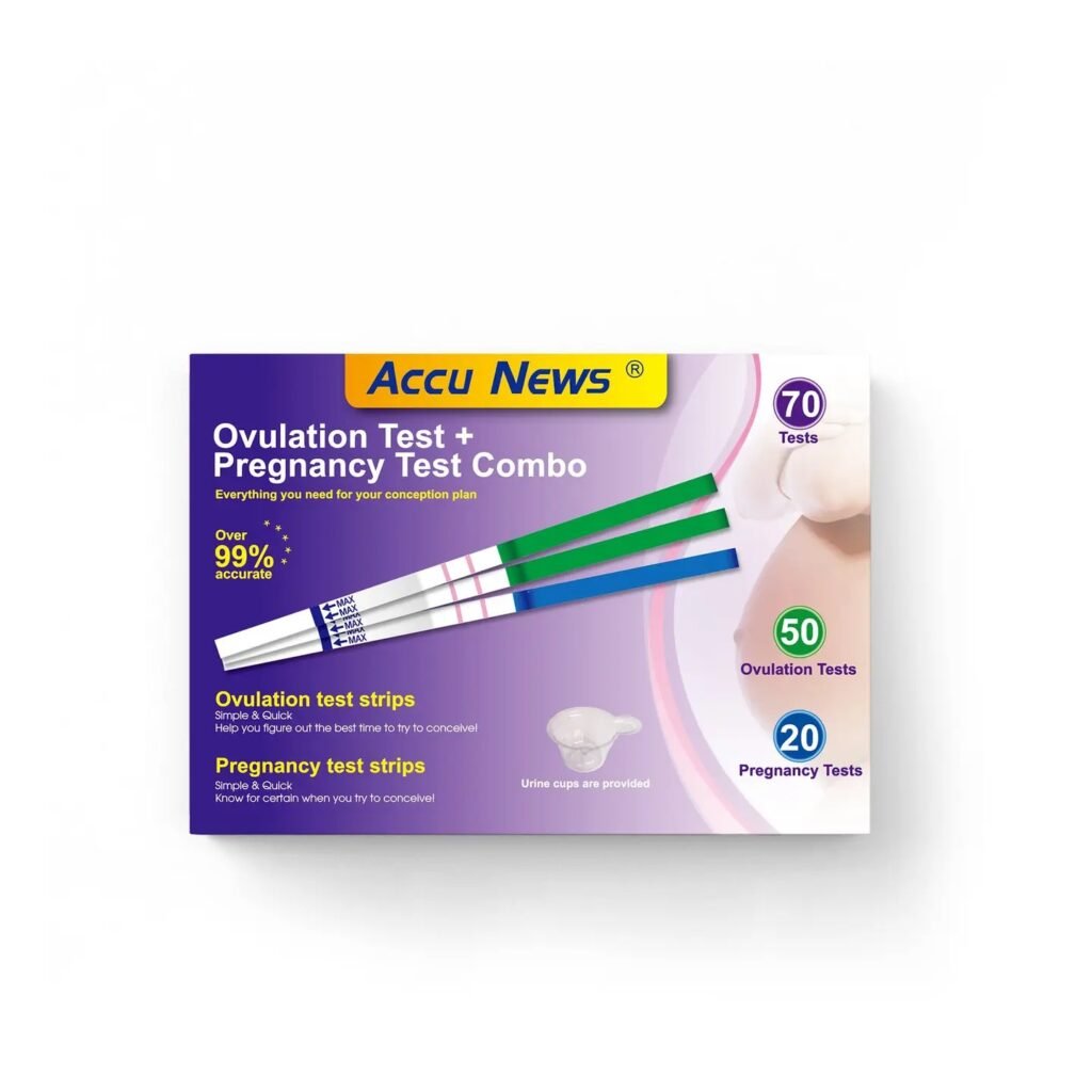 Accu News Ovulation (Lh)+ Pregnancy (Hcg) Test