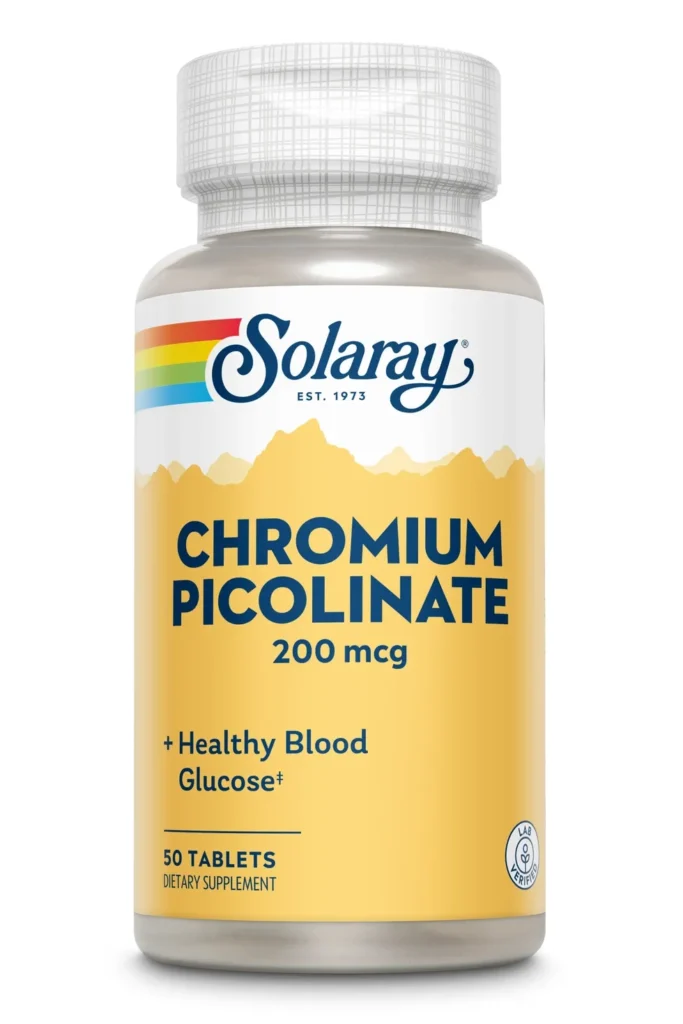 Solaray Chromium Picolinate 200mcg