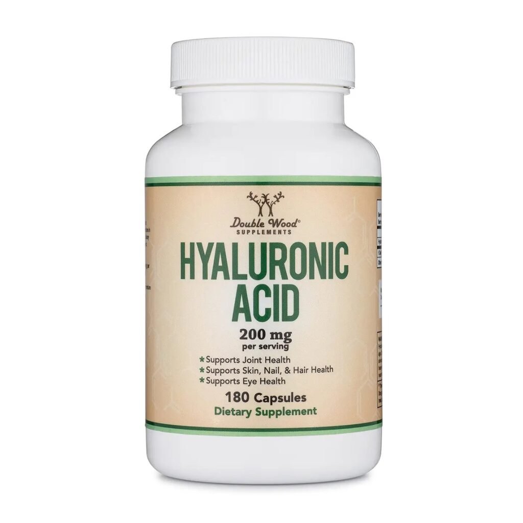 Double Wood Hyaluronic Acid 180 Capsules Double Wood Hyaluronic Acid 180 Capsules