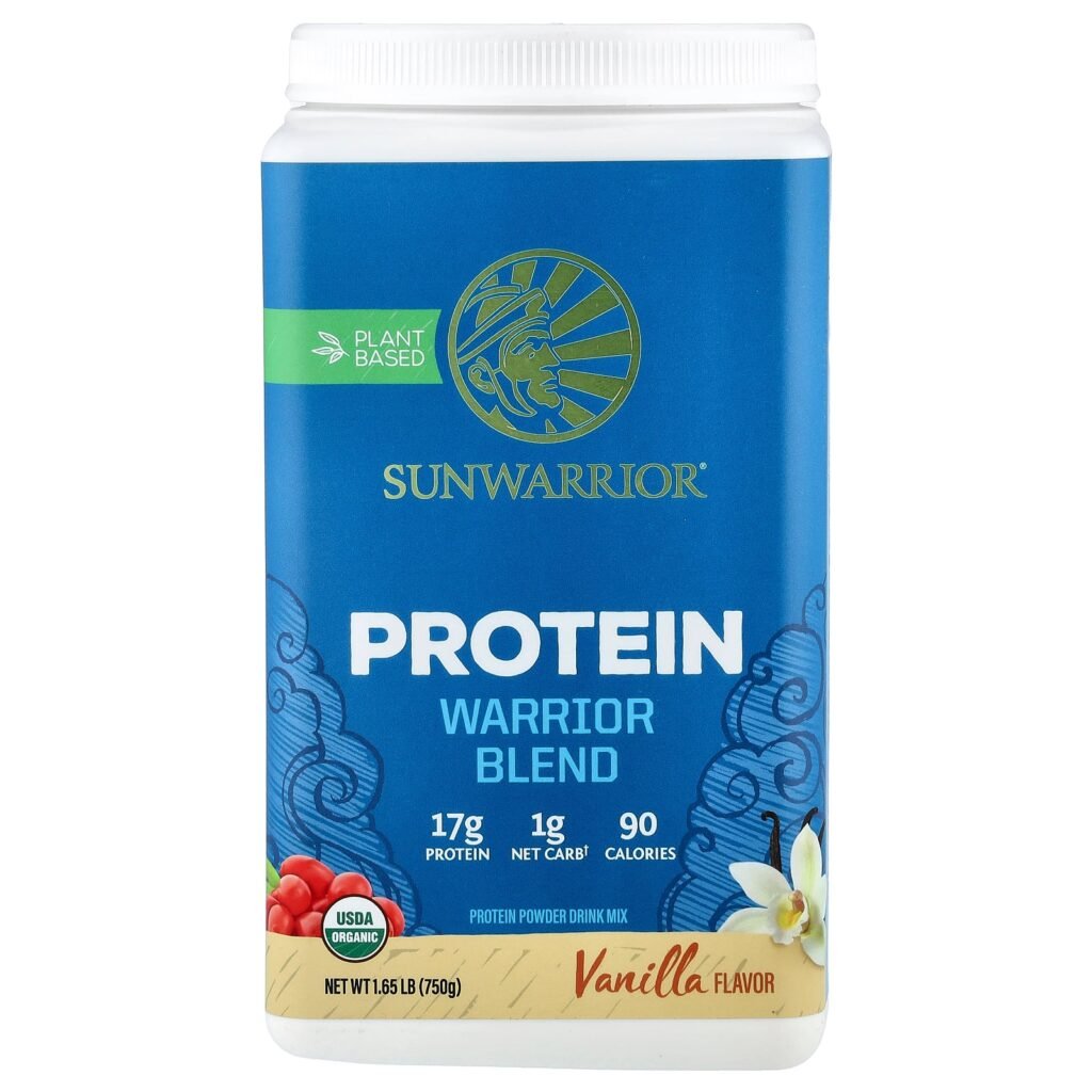 Sunwarrior Warrior Blend Plant-Based Protein Vanilla 750g Sunwarrior Warrior Blend Plant-Based Protein Vanilla 750g