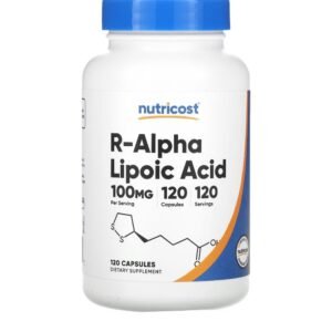 Nutricost R-Alpha Lipoic Acid 100mg 120 Capsules