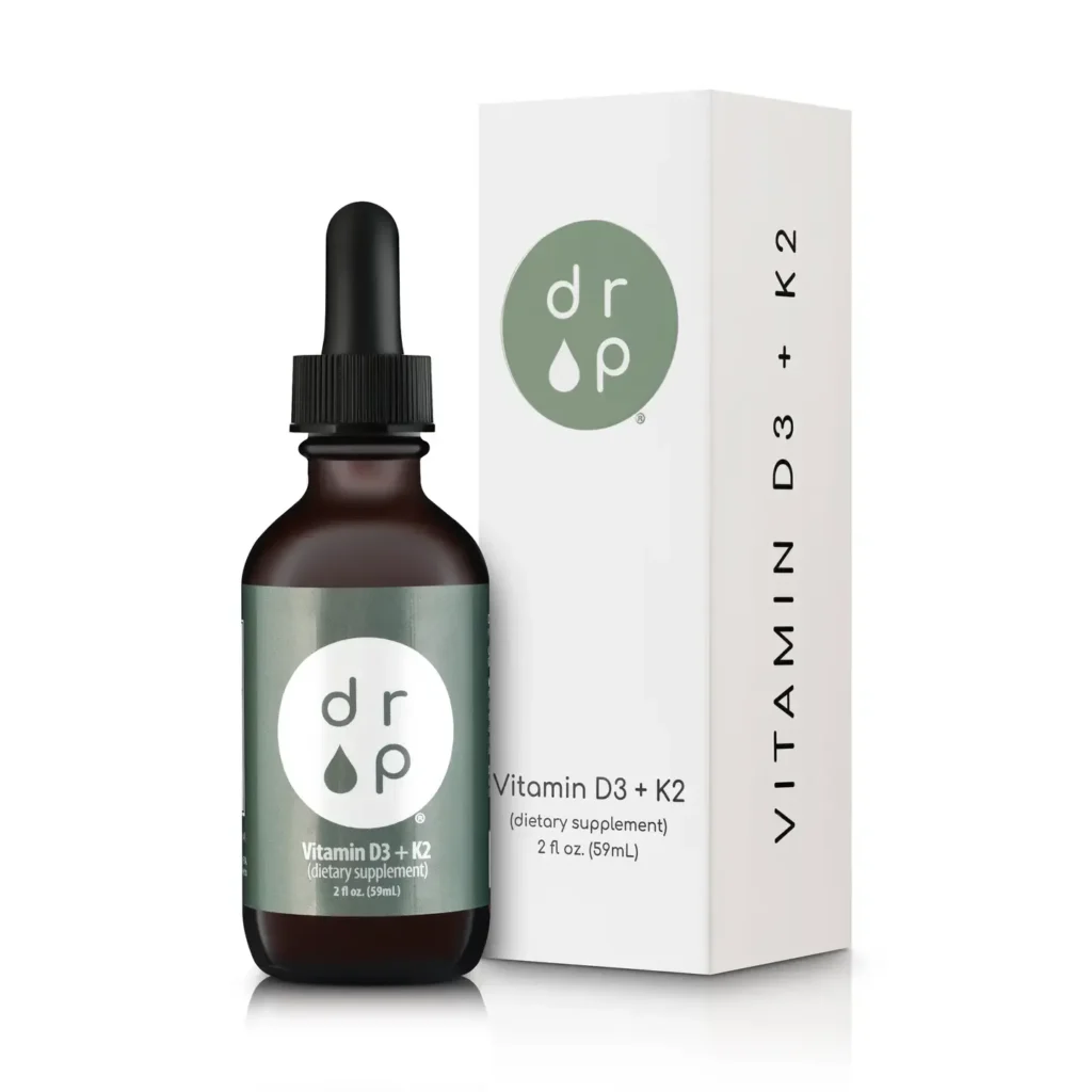 Drop Vitamin D3 + K2 Liquid Drops For Bone Strength Drop Vitamin D3 + K2 Liquid Drops For Bone Strength