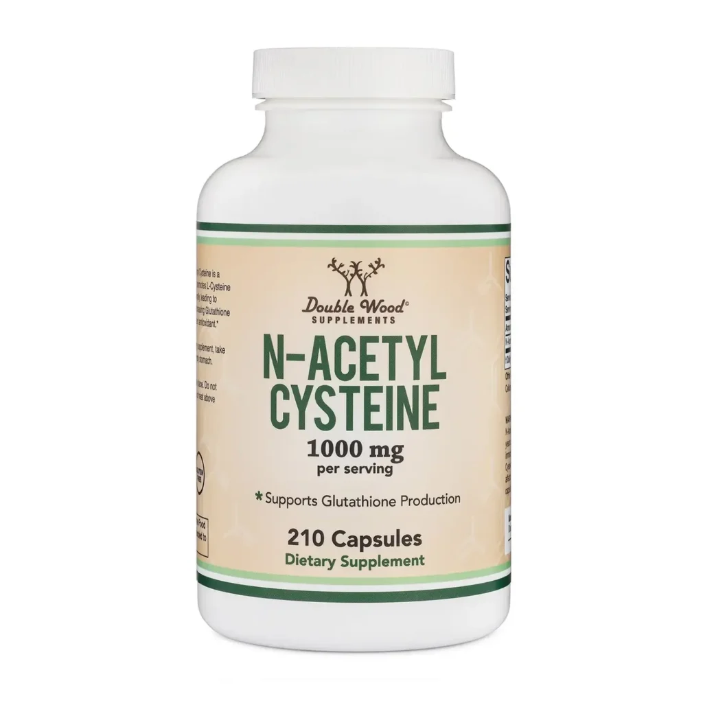 Double Wood N-Acetyl Cysteine 210 Capsules