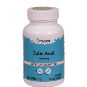 Vitacost Folic Acid 800mcg 250 Tablet