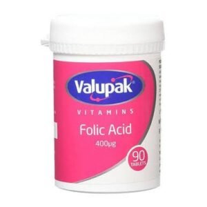 Valupak Folic Acid 400mcg
