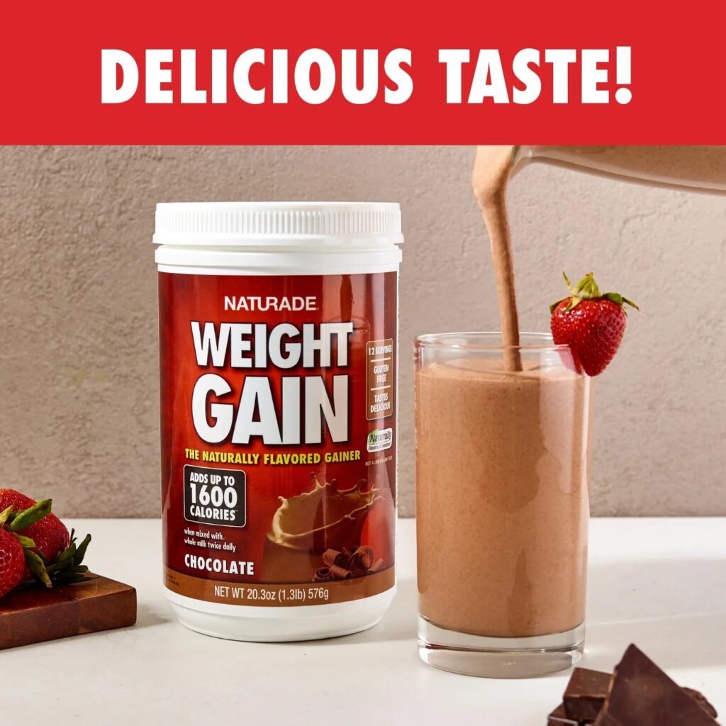 Naturade Weight Gain 576g Chocolate Flavour
