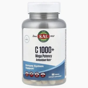 KAL C 1000+ Mega Potency 100 tablets