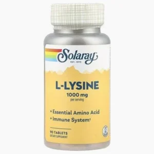 Solaray L-lysine 1000mg 90tablets