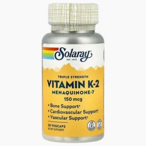 Solaray Vitamin K-2 150mcg 30 capsules