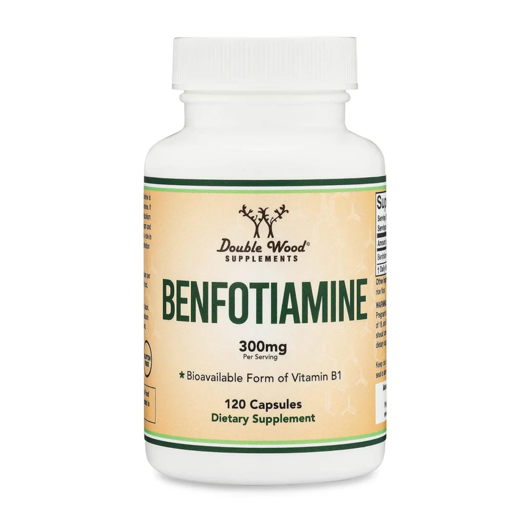 Double Wood Benfotiamine 300mg 120 capsules