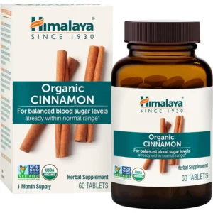 Himalaya Organic Cinnamon (60 tablets)