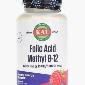 KAL Folic Acid + Methyl B-12 60 tablets