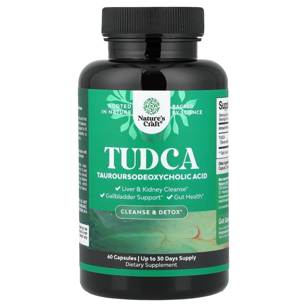 Nature’s Craft TUDCA 60 Capsules