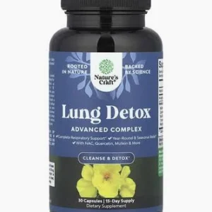 Nature’s Craft Lung Detox 60 capsules