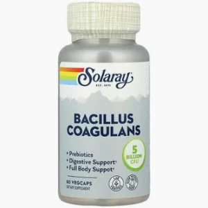 Solaray Bacillus Coagulans 60 capsules