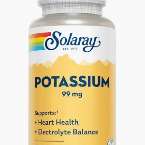 Solaray Potassium 99mg 100 capsules Solaray Potassium 99mg 100 capsules