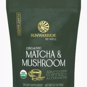 Sunwarrior Organic Matcha & Mushroom Powder