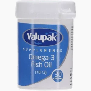 Valupak Omega-3 Fish Oil 30 capsules
