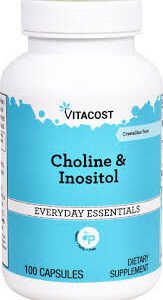 Vitacost Choline & Inositol 100 capsules