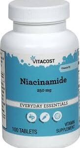 Vitacost Niacinamide Vitamin B3 500mg 200 capsules