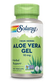 Solaray Aloe Vera Gel 10mg 100 capsules