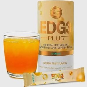 EDG3 Plus Botanical Beverage Mix of Passion Fruit and Turmeric Extract