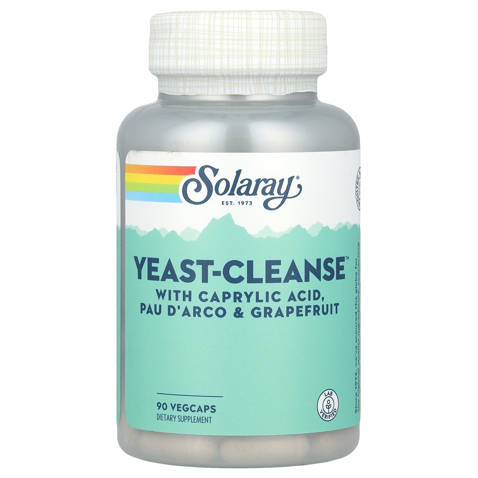 Solaray Yeast Cleanse with Caprylic Acid, Pau D’Arco & Grapefruit 90 Capsules Solaray Yeast Cleanse with Caprylic Acid, Pau D’Arco & Grapefruit 90 Capsules