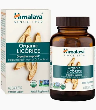 Himalaya Organic Licorice 60 Caplets