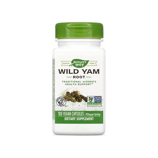 Nature’s Way Wild Yam Root 100 Capsules