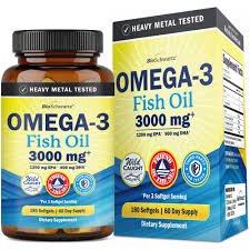 Bioschwartz Omega-3 Fish Oil 3000mg 180 Softgels